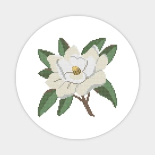 Louisiana Mississippi State Flower Magnolia Magnet